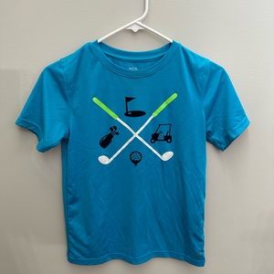 Boys DSG size Medium 10-12 golf T-shirt.